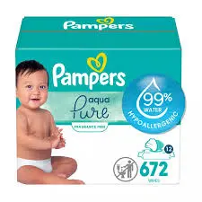 [76363] pampers aqua pure wipes