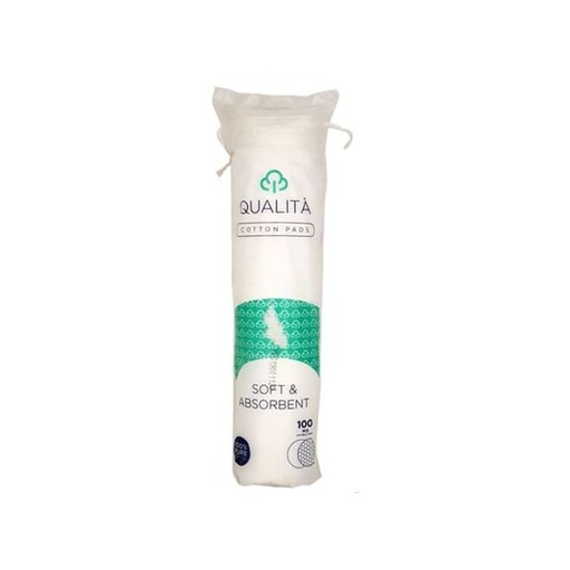 [74563] QUALITA COTTON PADS 100PCS