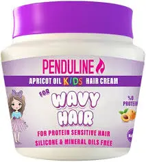 [74417] penduline kids haircream apricot seedoil wavy hair