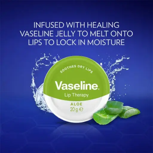 [74207] فازلين برطمان20جمLIP THERAPY ALOE
