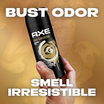 [64267] AXE SPRAY Gold Tempation 150ML