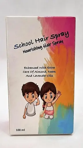 [77712] school hair spray 100ml