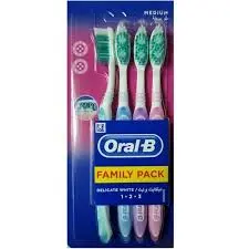 [77055] oral-b delicate white 4pcs