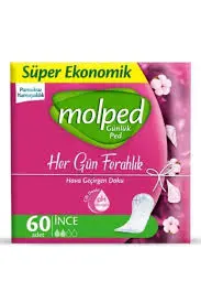 [76637] molped pantyliner everyday freshness thin 60pcs