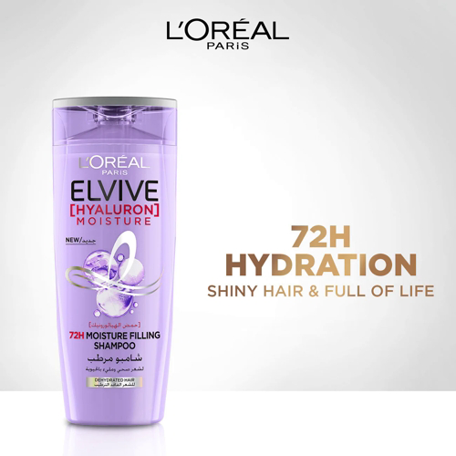 [76107] ELVIVE HYALURON MOISTRUE 400 ML SHAMPOO