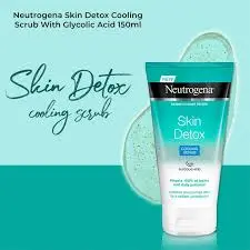 [72671] neutrogena detox cooling scrub all type 150ml