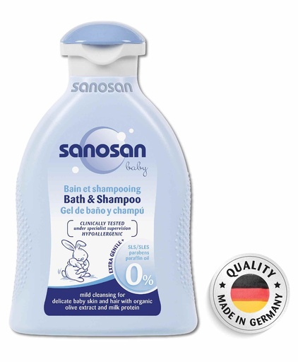 [69440] Sanosan Shampoo De Soin 100Ml