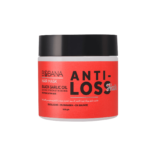 [76456] BOBANA GARLIC OIL ANTI LOSS HAIR MASK 500GM