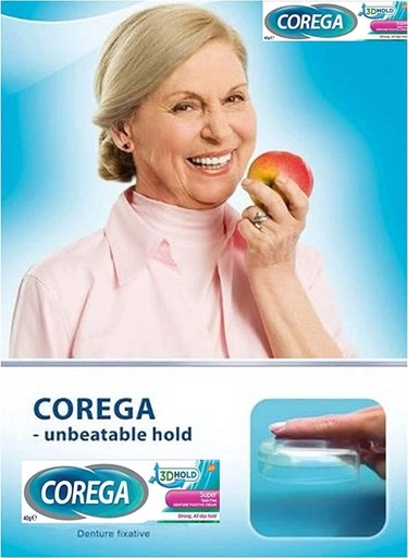 [59793] COREGA DENTURE FIXATIVE CREAM 40 G