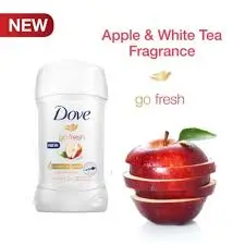 [74107] دوف ستيك40مل GO FRESH APPLE & WHITE TEA
