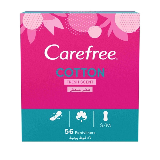 [74014] carefree cotton fresh scented 56
