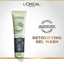 [70630] LOREAL PURE CLAY DETOXIFYING GEL WASH 150 ML