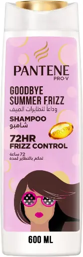 [77494] PANTENE GOODBYE SUMMER FRIZZ SHAMPOO 600ML