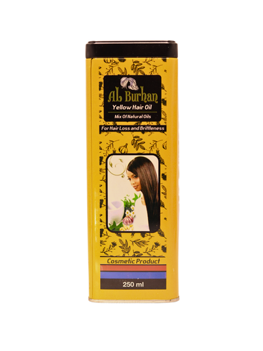 [72140] AL Burhan oil for repaing hair 250m اصفر