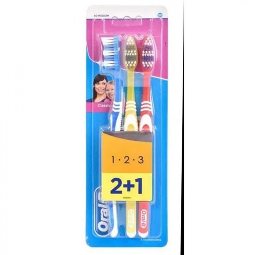 [67878] Oral B Classic 2+1