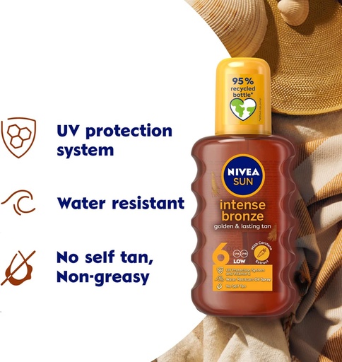 [57767] NIVEA SUN DEEP TANNING OIL-SPRAY 200 ML