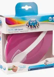 [72930] canpol bowl with spoon easy grip handle 9m 31/406-