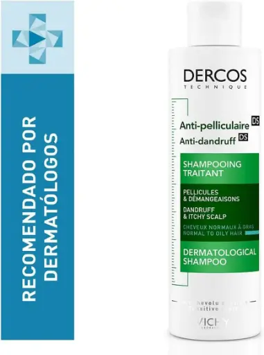 [72307] vichy dercos anti dandruff oily hair shampoo 200ml
