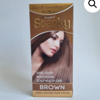 [75763] starky color shampoo brown 500ml