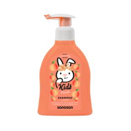 [77092] sanosan Peach 2*1 shower&shampoo 200ml