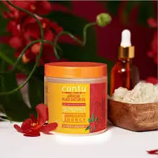 [76305] cantu black castor oil curl cream 170gm