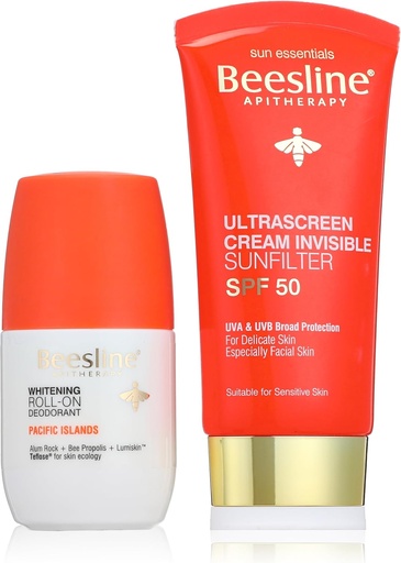 [77087] Beesline Roll On+ultrascreen cream spf+50