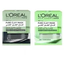 [68166] LOREAL Skin Pure Mask 50Ml ينقى ويزيل الدهون