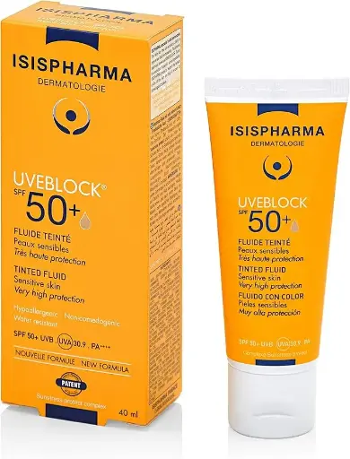 [49002] ISIS UVEBLOCK 50+ FLUID LIGHT TINT 40 ML