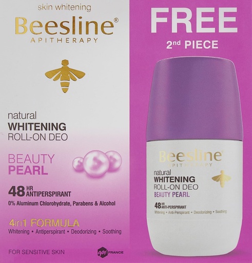 [72358] Beesline whitening roll-on beauty pearl 50ml