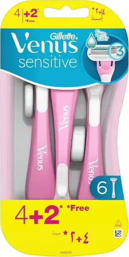 [63407] GILLETTE VENUS SENSITIVE 4+2FREE