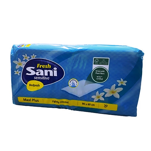 [74553] sani fresh sensitive xl 30 مفارش سرير