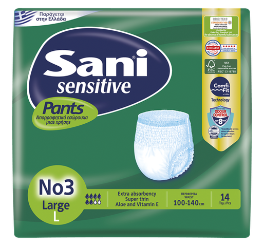 [72136] SANI PANTS SENSITIVE 14 P L