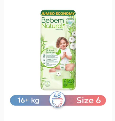 [77108] BEBEM NATURAL 6* 48DIAPER