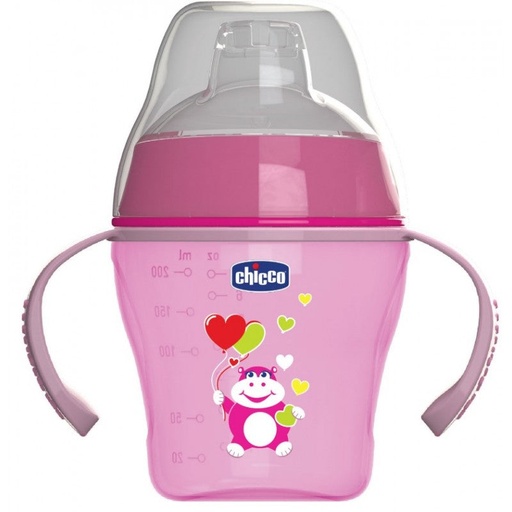 [73091] CHICCO Cup 6M+ 200Ml /399 بناتي