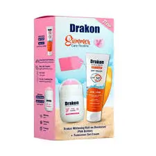 [77478] drakon white deo roll pink+sun screen gel cream60g