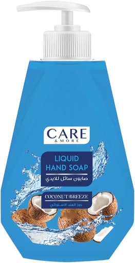 [78527] CARE AND MORE liquid hand soap coconut breez 520ml