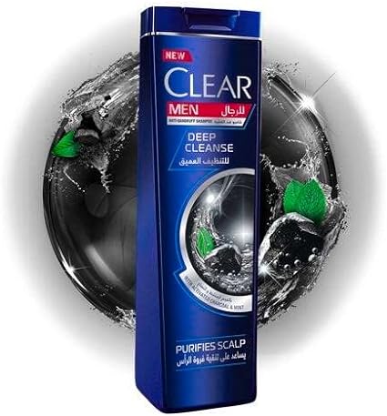 [76156] CLEAR Men's Anti Dandruff Shampoo Deep Cleanse 600ML