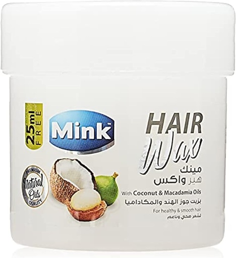 [77860] Mink Hair Wax with Coconut, Macadamia Oil and Cocoa Butter/ 300 ml