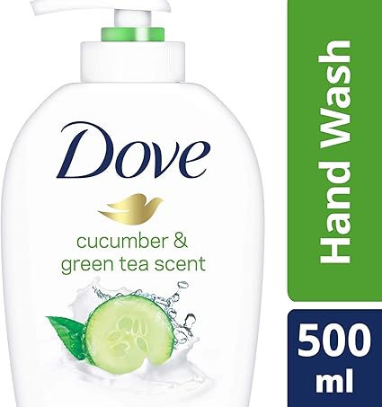 [74473] Dove hand wash cucumber & Green tea 500 ml