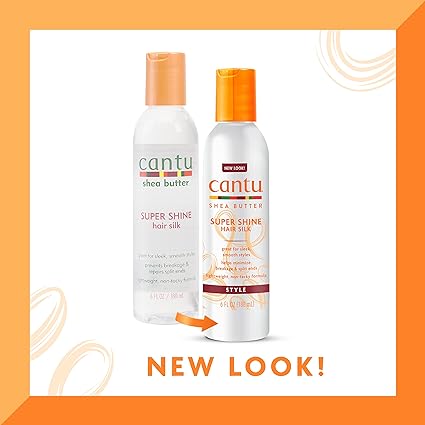 [71480] Cantu - Shea Butter - Super Shine - Hair Silk 180Ml