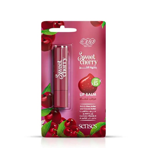 [78181] EVA SKIN CARE SENSES LIP BALM - SWEET CHERRY,4GM