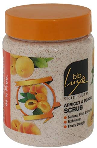 [71497] Bio Luxe Apricot and Peach Scrub 500Ml