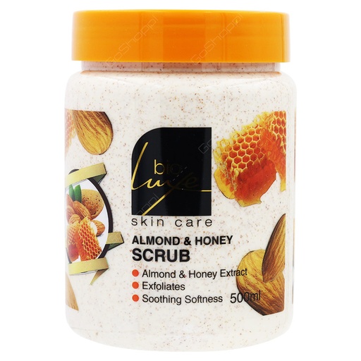 [71498] Bio Luxe Scrub Almond & Honey 500Ml