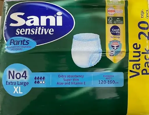 [74582] SANI PANTS XL 20 PCS