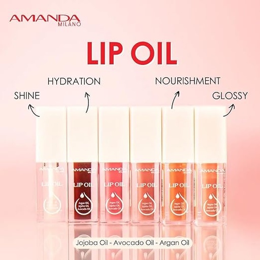 [78311] Amanda Milano lip oil 5ml - 04