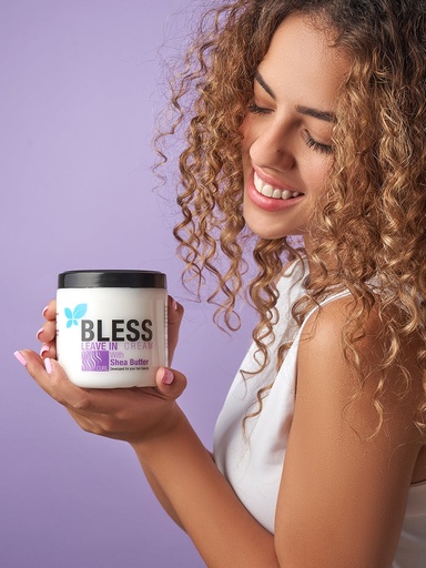 [78351] BLESS LEAVE IN CREAM WITH SHEA 450GM
