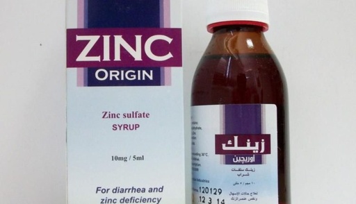 [60521] ZINC ORIGIN 10 MG 120 ML SYRUP
