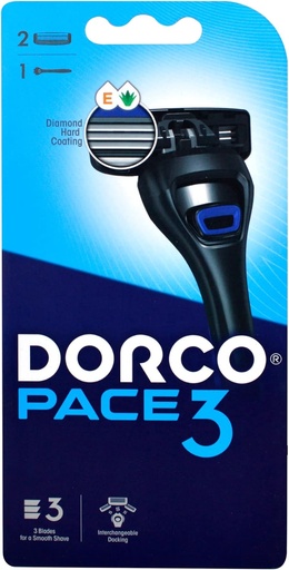 [77912] DORCO PACE 3 - SYSTEM RAZOR - 3 BLADES