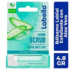 [76579] Labello Lip Scrub Aloe Vera & Vitamin E 4.8g