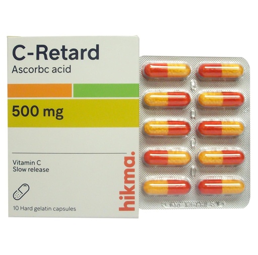 [cr] C- RETARD 500 MG  CAP